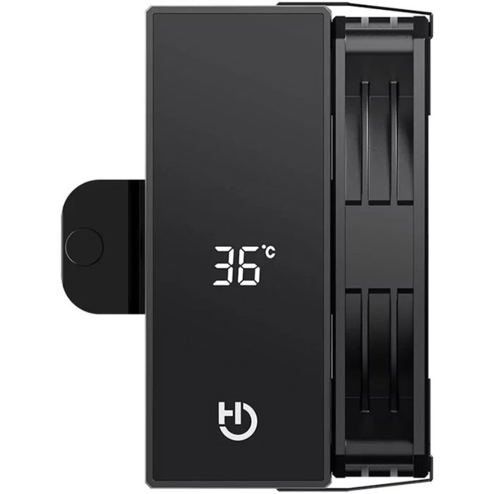 Hiditec DC10 Pro Disipador de CPU con Pantalla Digital y Ventilador de 120mm